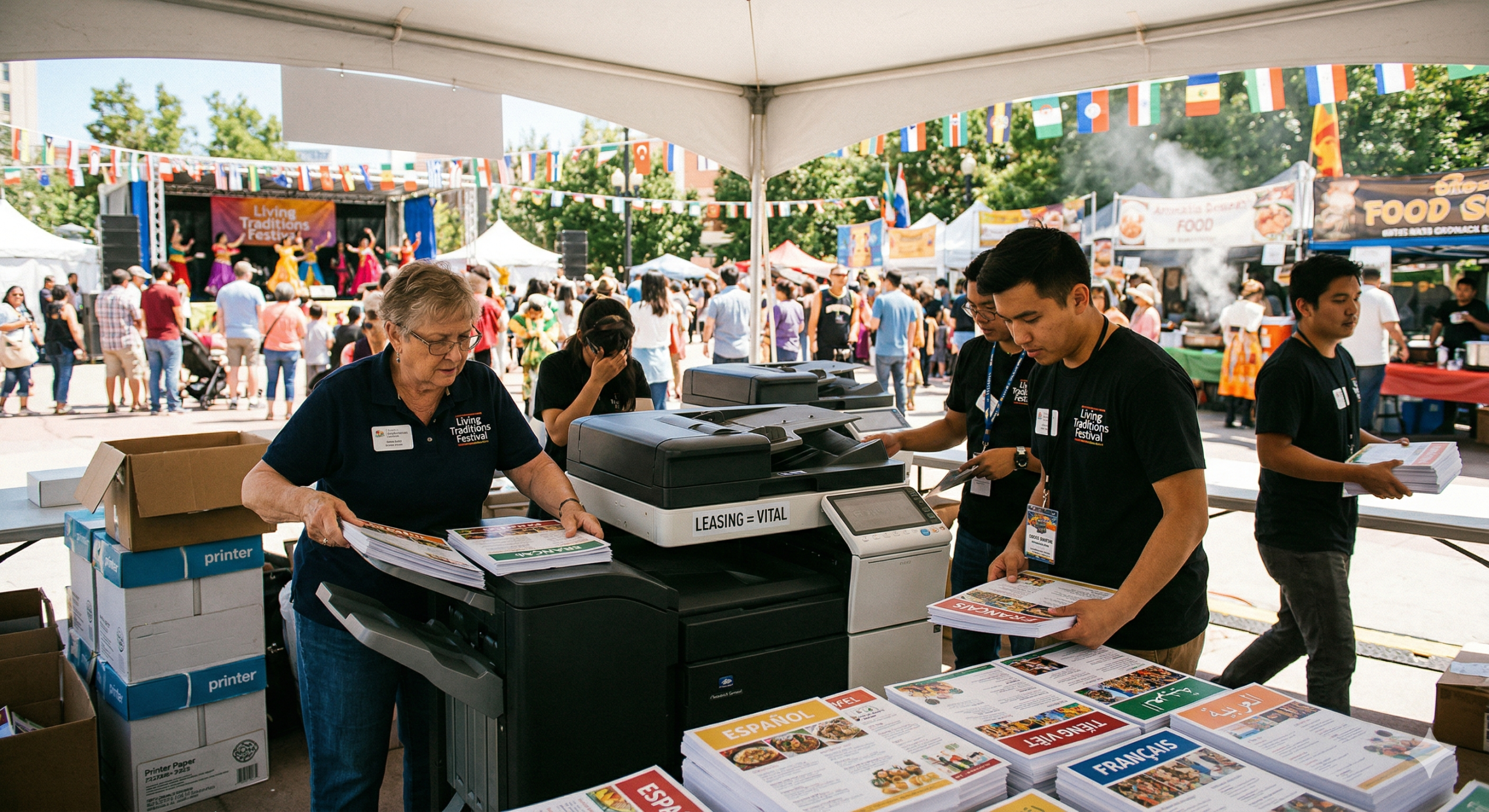 Read more about the article Celebrating 40 Years of Culture: Why Printer Leasing is the Backbone of the Living Traditions Festival